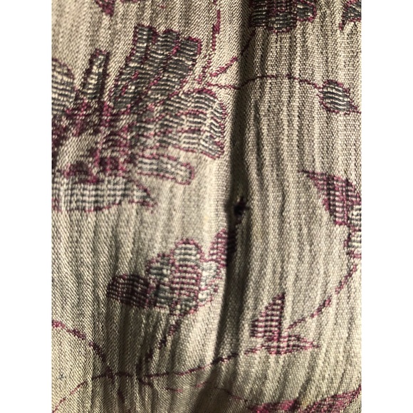 Victorian Silk-Floral Vintage Japanese Kimono - Picture 8 of 8